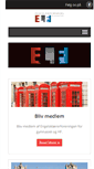 Mobile Screenshot of engelskforeningen.dk